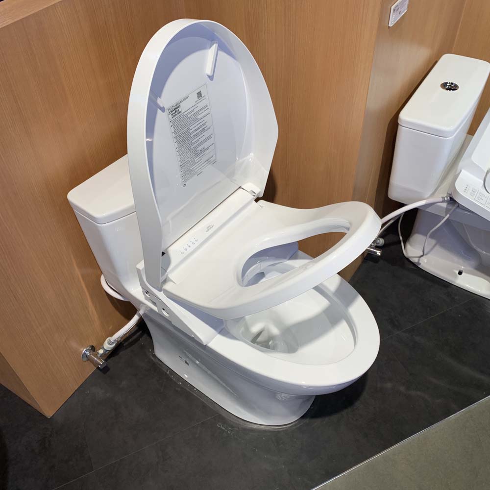 Bồn cầu TOTO MS855CDW15 1 khối nắp điện tử Washlet C5 TCF24460AAA giấu dây - 8