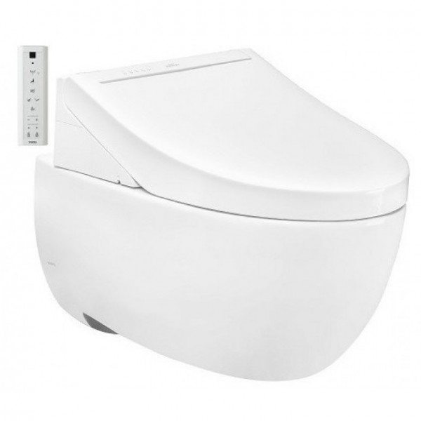 Bồn cầu treo tường nắp điện tử C5 TOTO CW812RA/TCF24410AAA - 3