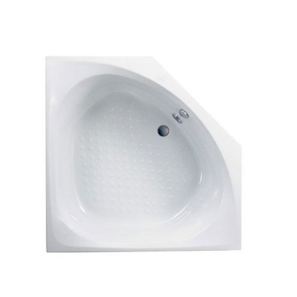 Bồn tắm TOTO PAY1300PE#W TVBF412 DB505R-2B nhựa 1m3 đặt góc gồm bộ xả thải - 2