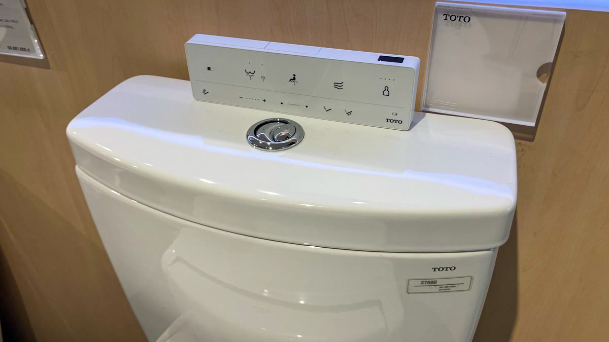 Bồn cầu TOTO CS769DRW25 2 khối nắp điện tử Washlet S5 TCF34461GAA - 9