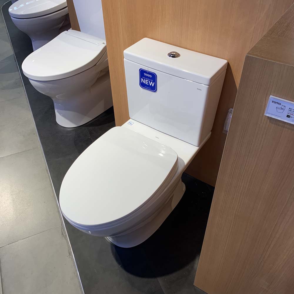 Bồn cầu 2 khối TOTO CS326DT10 nắp đóng êm TC395VS - 4
