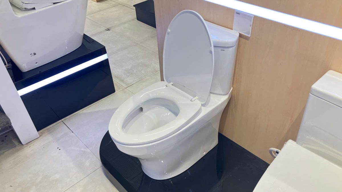 Bồn cầu 2 khối TOTO CS838DT10 nắp đóng êm TC395VS - 8