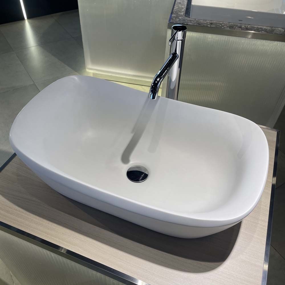 Chậu lavabo đặt bàn Galalato TOTO PJS07WE#MW (PJS07WEMW) trắng mờ - 6