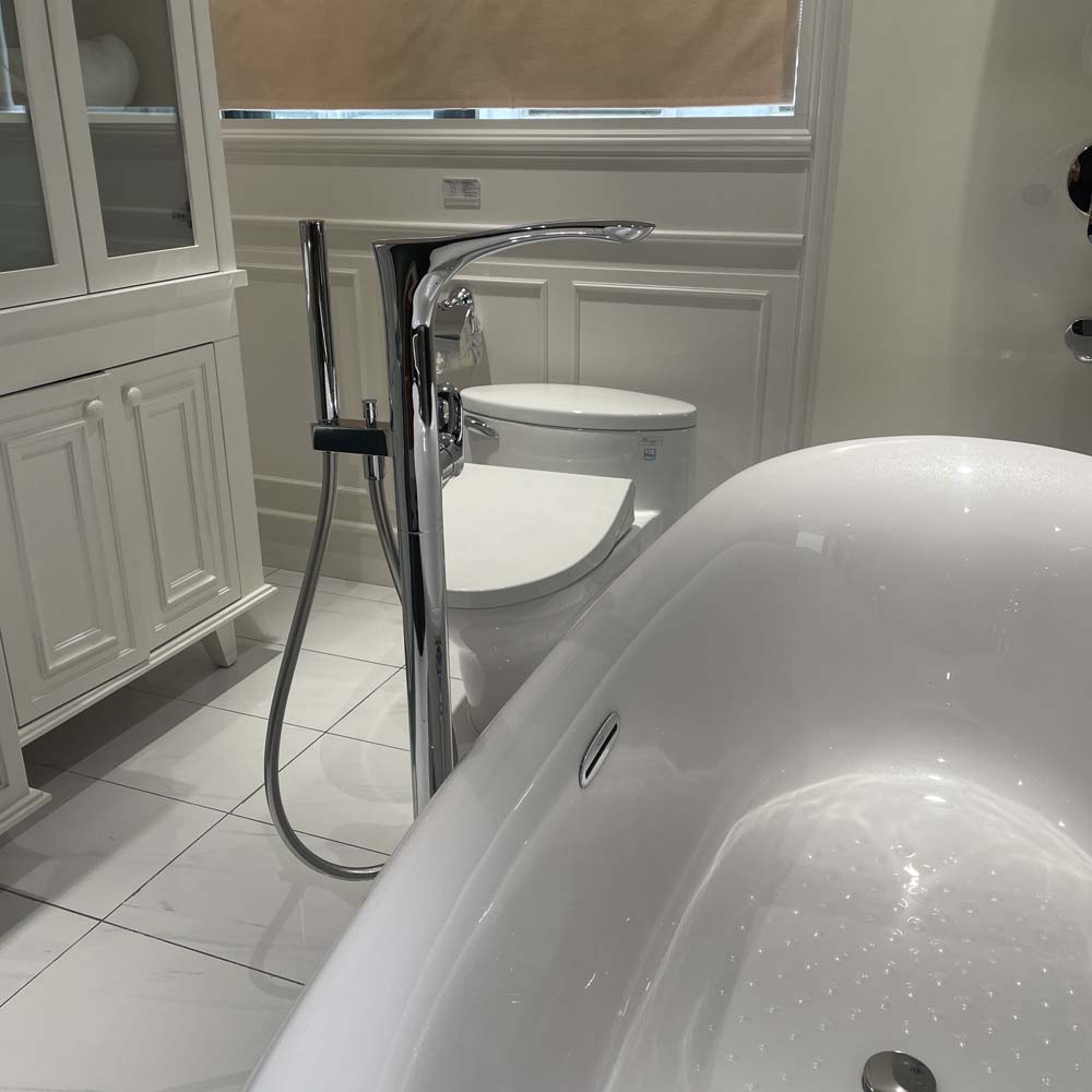 Vòi xả bồn tắm TOTO TBG01306BA đặt sàn nóng lạnh - 12