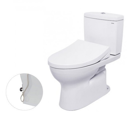 Bồn cầu TOTO CS320DRE4 2 khối nắp rửa cơ TCW1211A