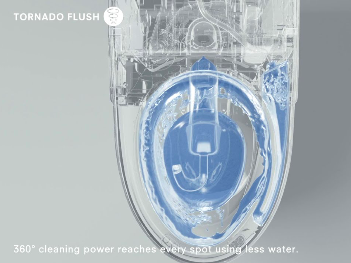 Bồn cầu TOTO nắp rửa cơ Eco Washer MS688E4