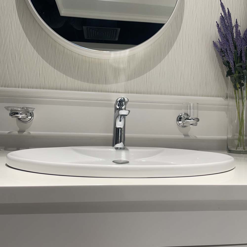 Chậu lavabo dương vành TOTO L909C - 5