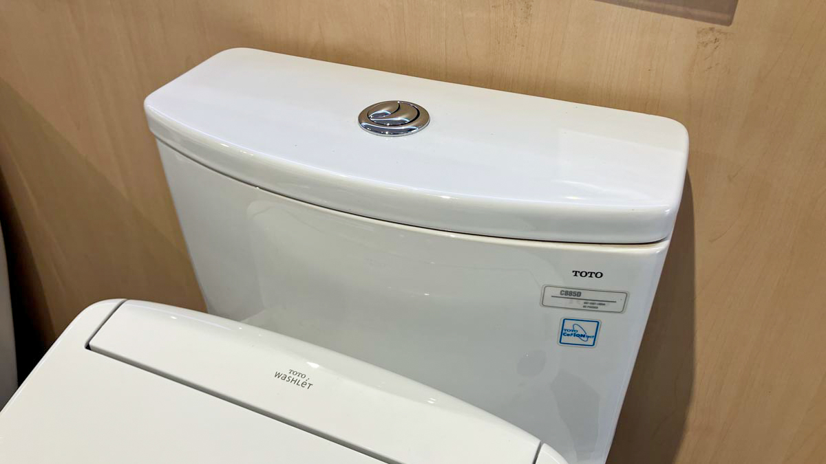 Bồn cầu TOTO MS885CDW25 1 khối nắp điện tử Washlet S5 TCF34461GAA giấu dây - 6
