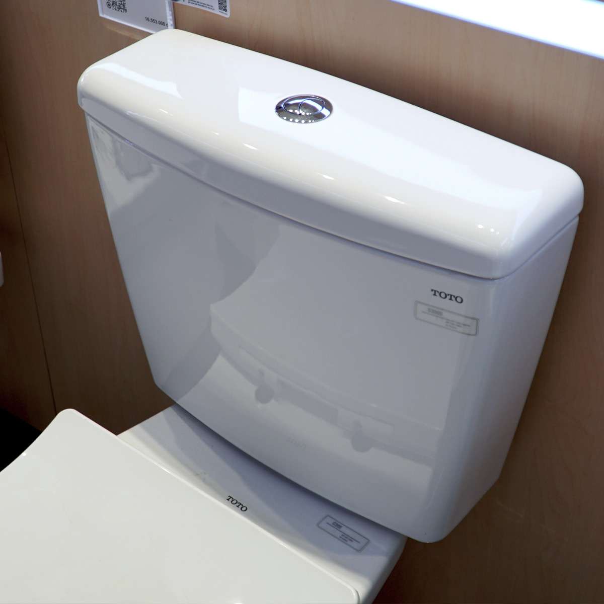 Bồn cầu 2 khối TOTO CS300DRT8 nắp đóng êm TC600VS - 5