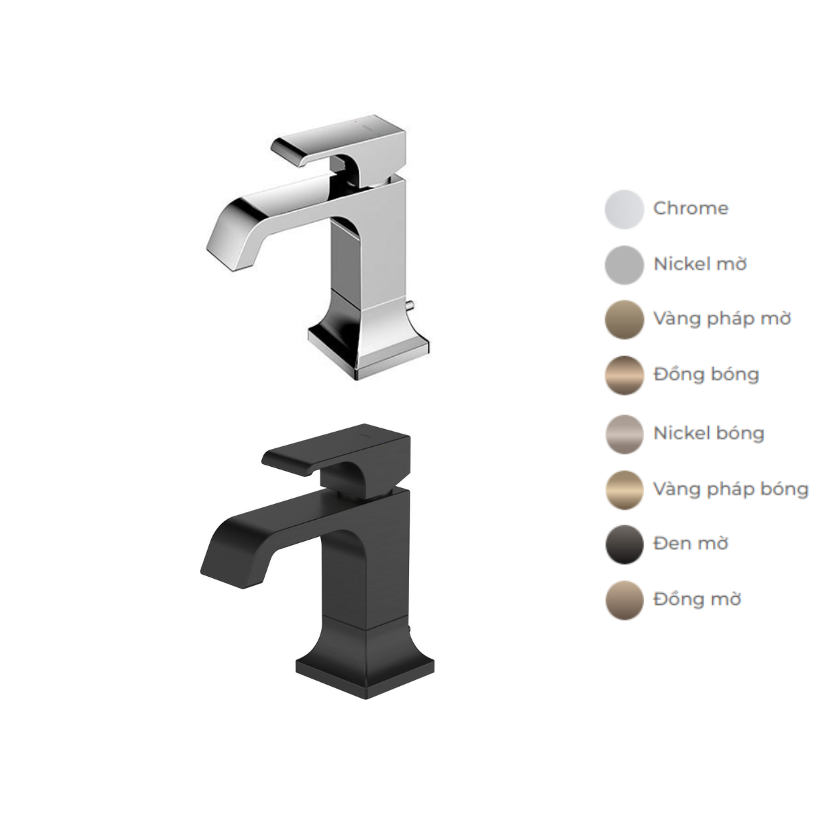 Vòi lavabo nóng lạnh GC TOTO TLG08301V - 2