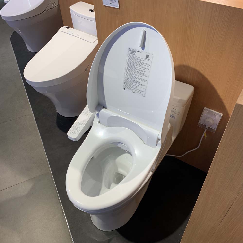Bồn cầu TOTO MS855DW18 1 khối nắp điện tử TCF23710AAA Washlet C2 cơ bản - 7