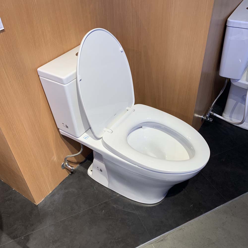 Bồn cầu 2 khối TOTO CS326DT10 nắp đóng êm TC395VS - 5