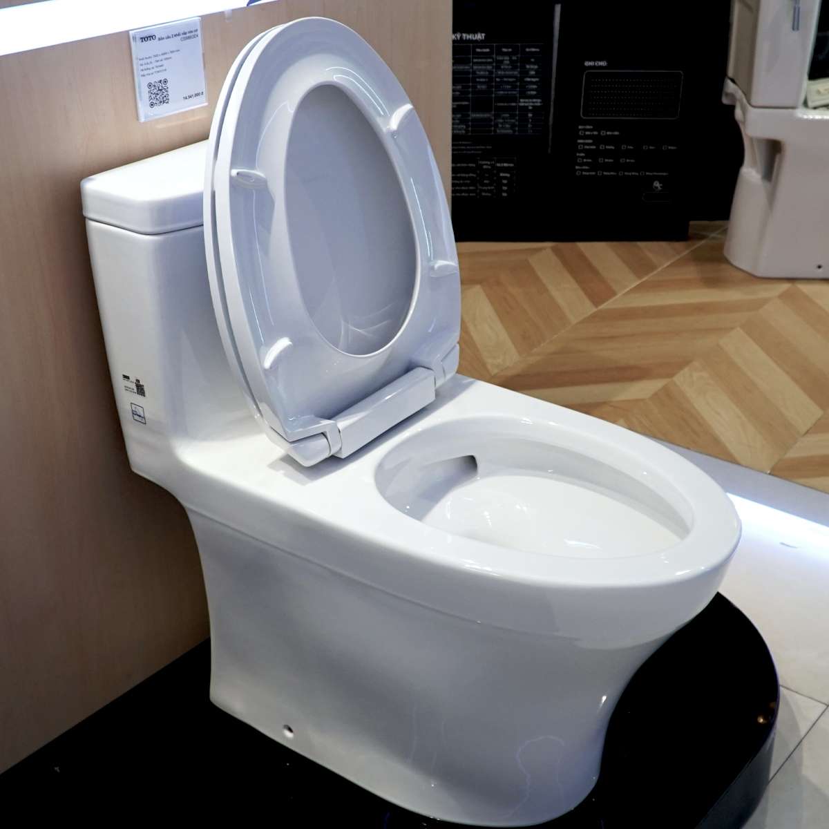 Bồn cầu 1 khối TOTO MS889DRT2 nắp đóng êm TC393VS - 9