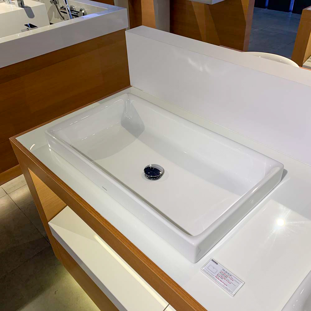 Chậu rửa lavabo đặt bàn TOTO LT1717 - 10