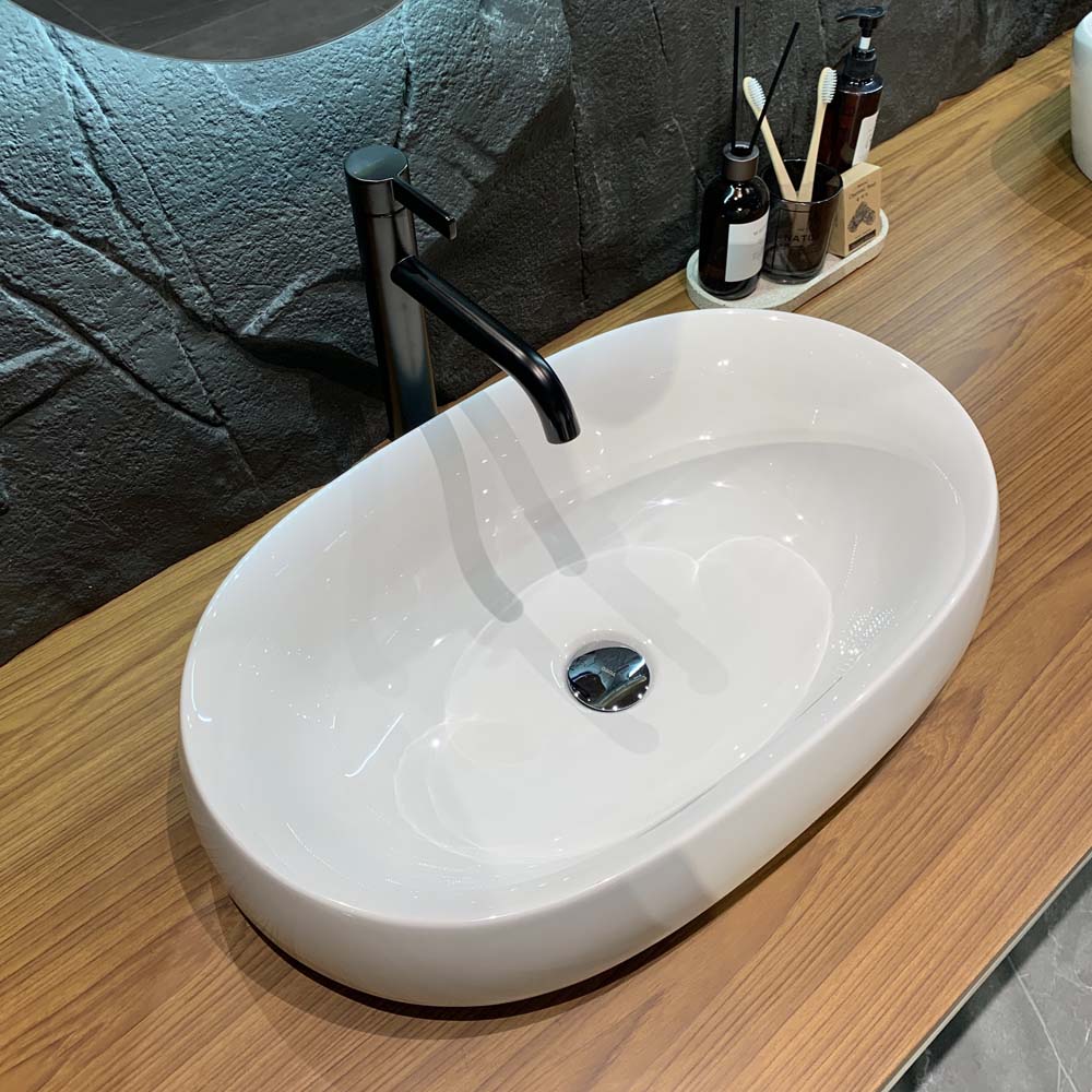 Chậu lavabo đặt bàn Galalato TOTO PJS05WE#GW (PJS05WEGW) trắng bóng - 3