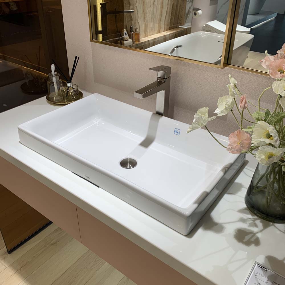 Chậu rửa lavabo đặt bàn TOTO LT1717 - 7