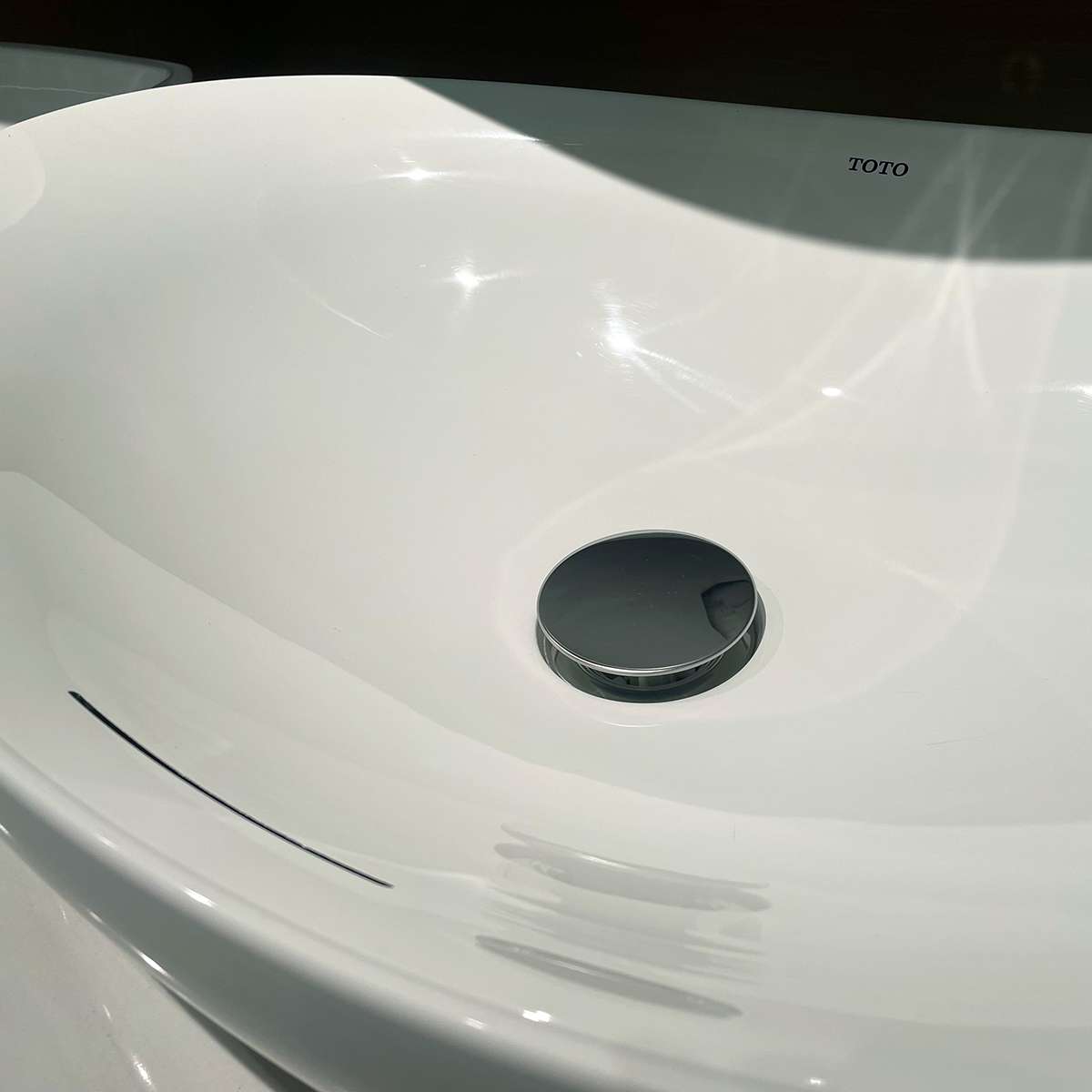 Chậu lavabo đặt bàn Galalato TOTO PJS01WE#GW (PJS01WEGW) trắng bóng - 6
