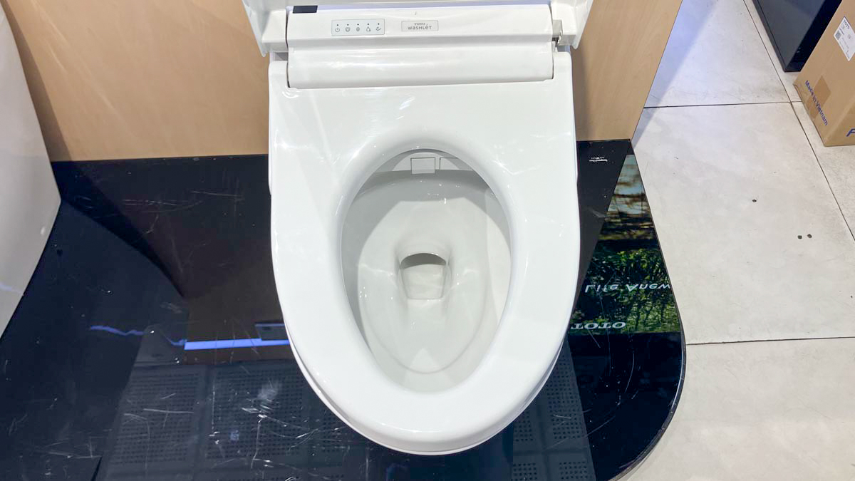 Bồn cầu TOTO MS887CRW15 1 khối nắp điện tử Washlet C5 TCF24460AAA giấu dây - 11