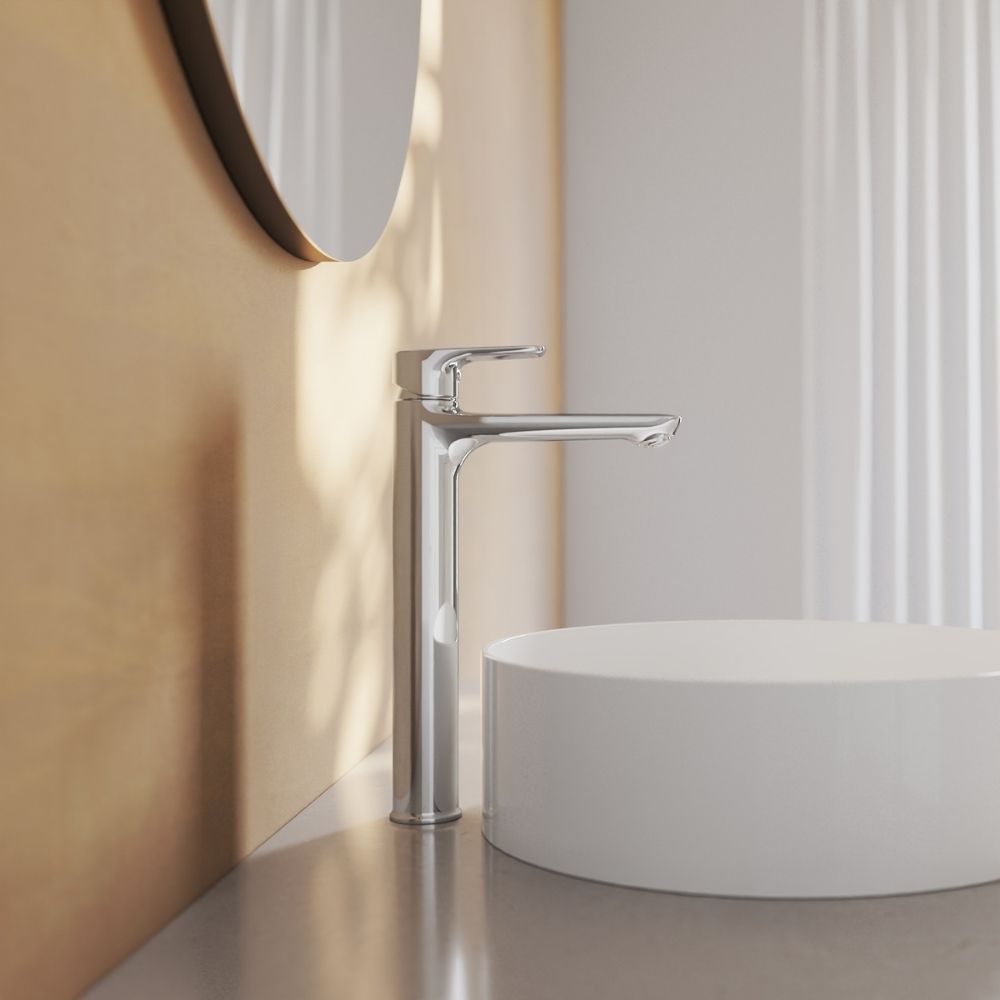 Vòi chậu lavabo nóng lạnh Viglacera VG132.1 - 13