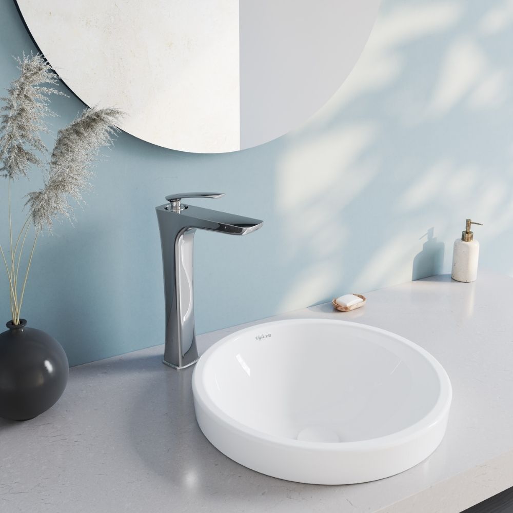 Vòi chậu lavabo nóng lạnh Viglacera VG142.1 - 11