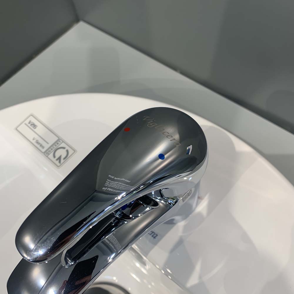 Vòi chậu lavabo nóng lạnh Viglacera VG104 - 9