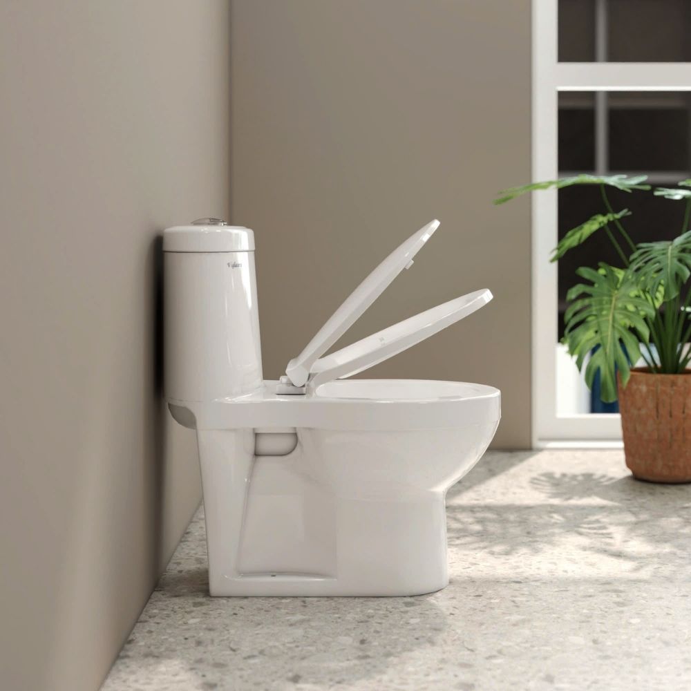 Bồn cầu 1 khối cho trẻ em Viglacera BTE nắp thường - 5