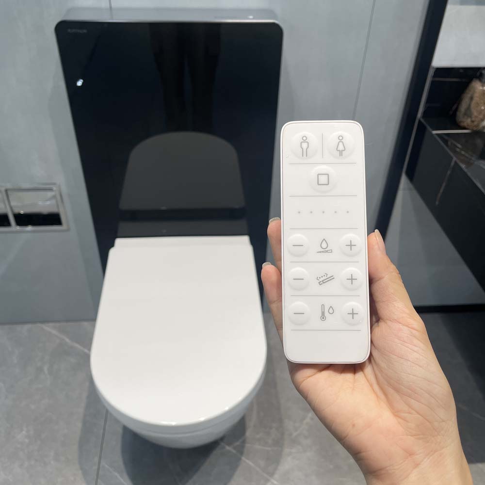 Bồn cầu treo tường nắp điện tử G-Smart Viglacera Platinum P.16.320-B - 2