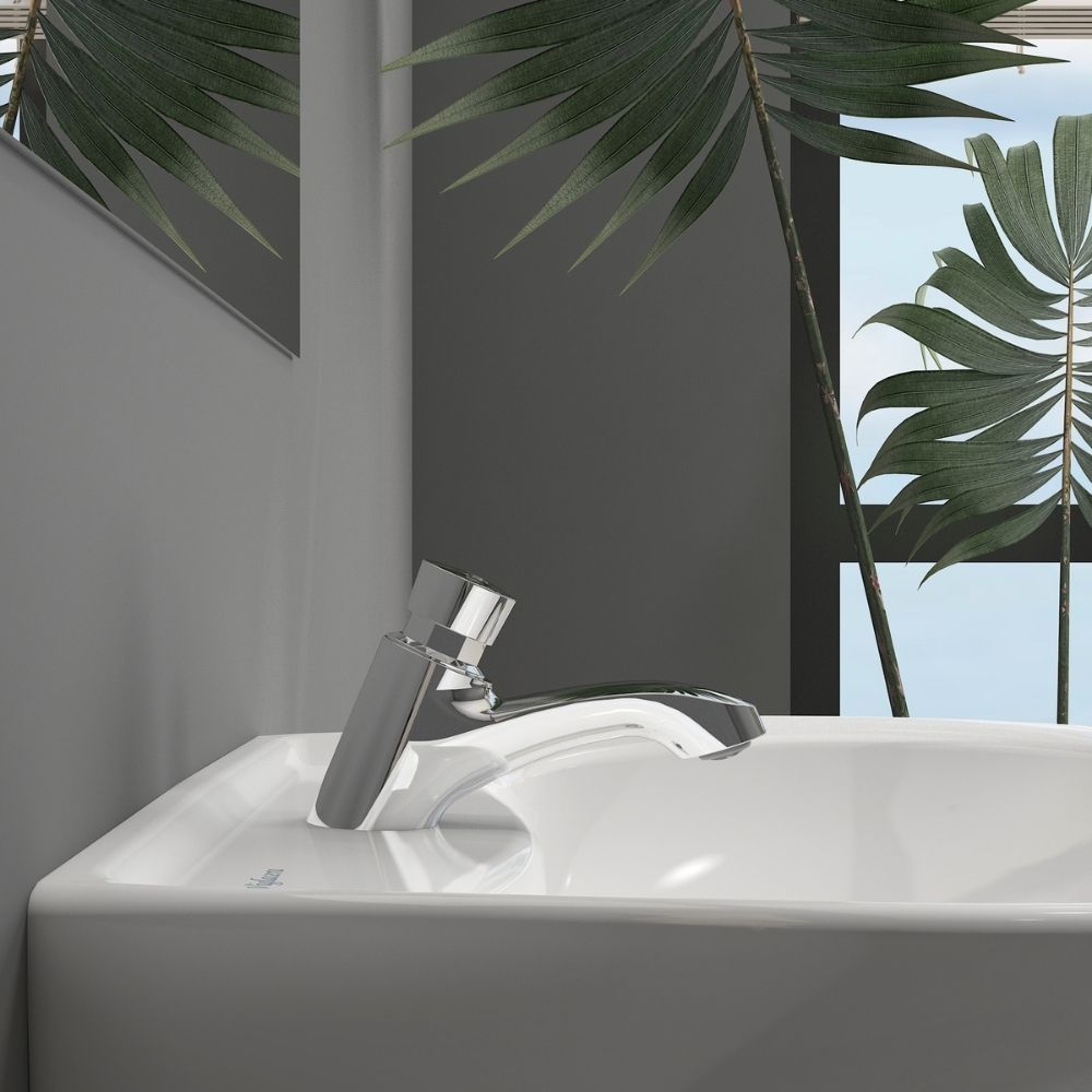 Vòi chậu lavabo lạnh bán tự động Viglacera VG109 - 5