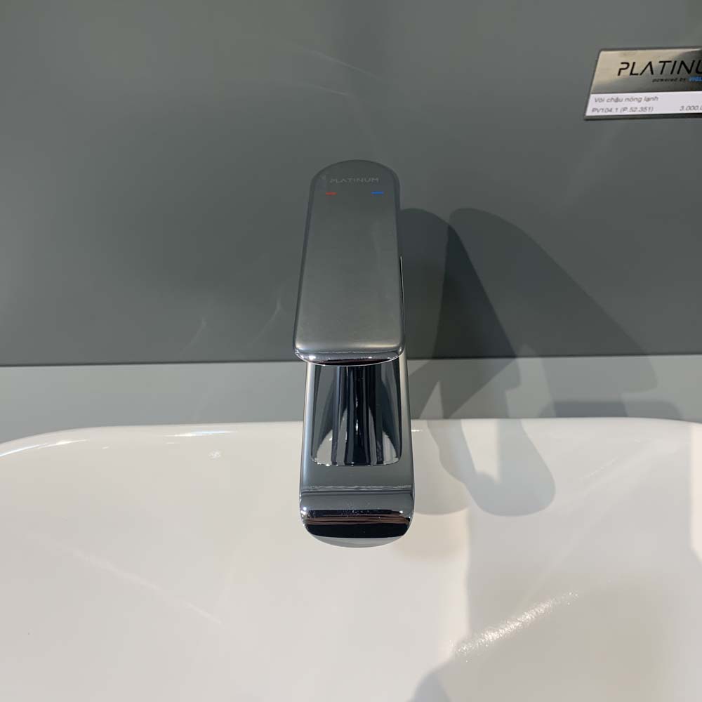 Vòi chậu lavabo nóng lạnh Viglacera Platinum P.52.351 - 6