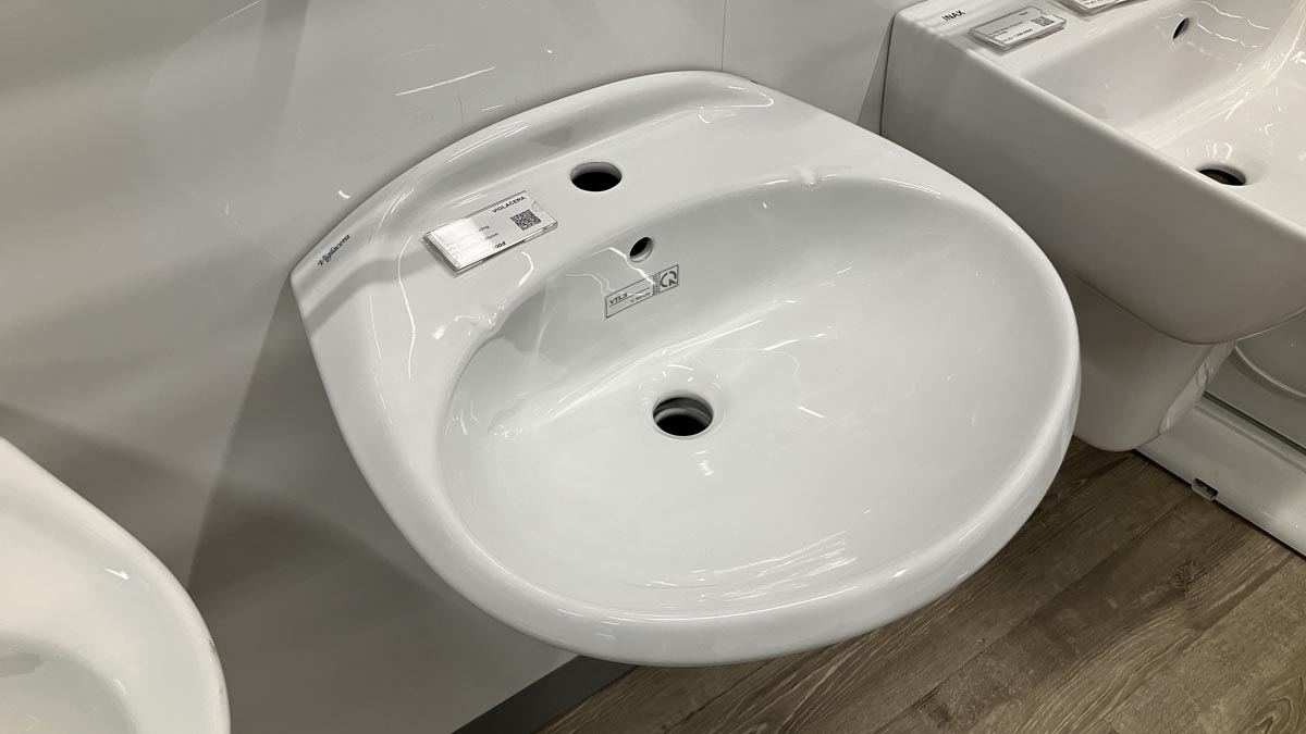 Chậu rửa lavabo treo tường Viglacera VTL3 - 3