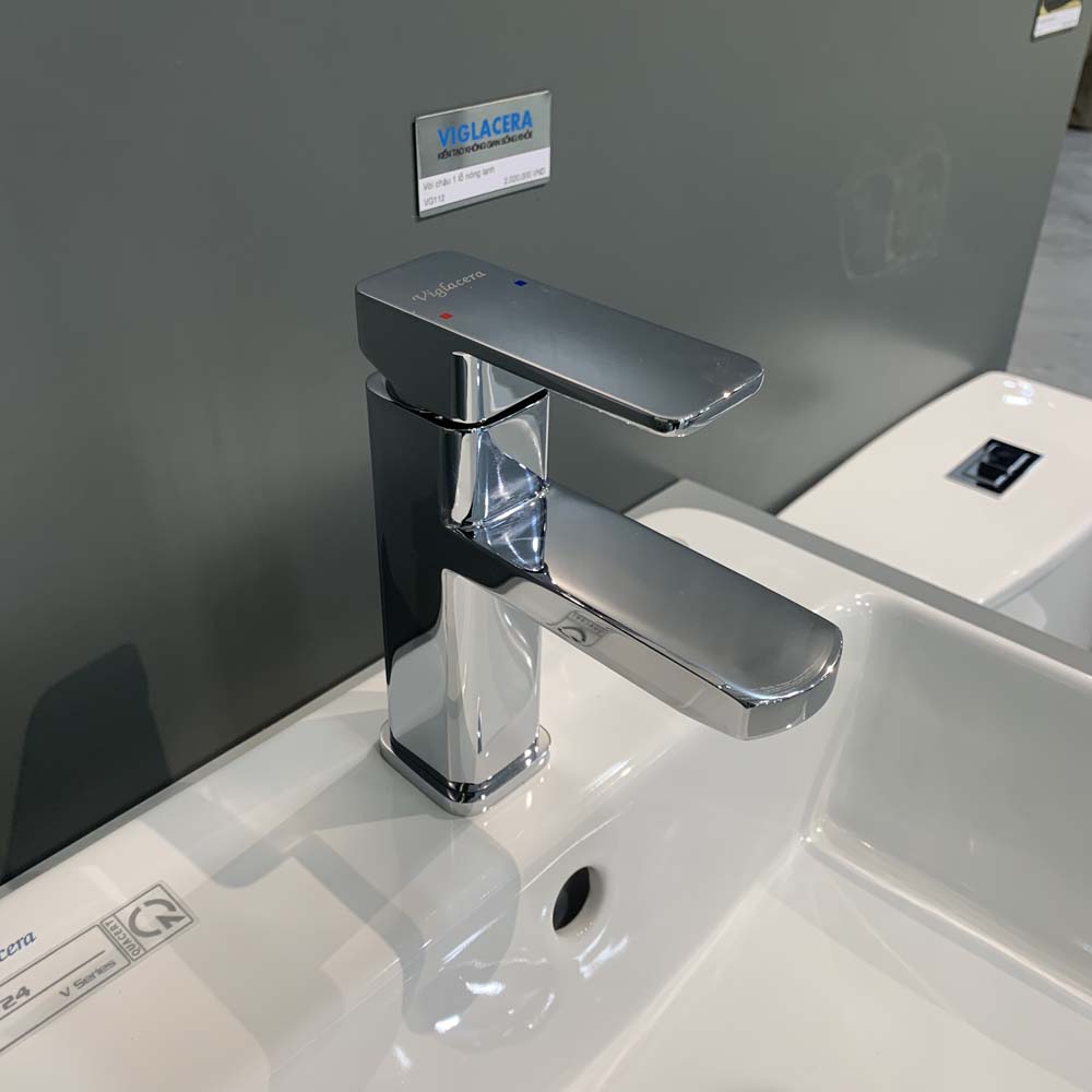 Vòi chậu lavabo nóng lạnh Viglacera VG112 - 3