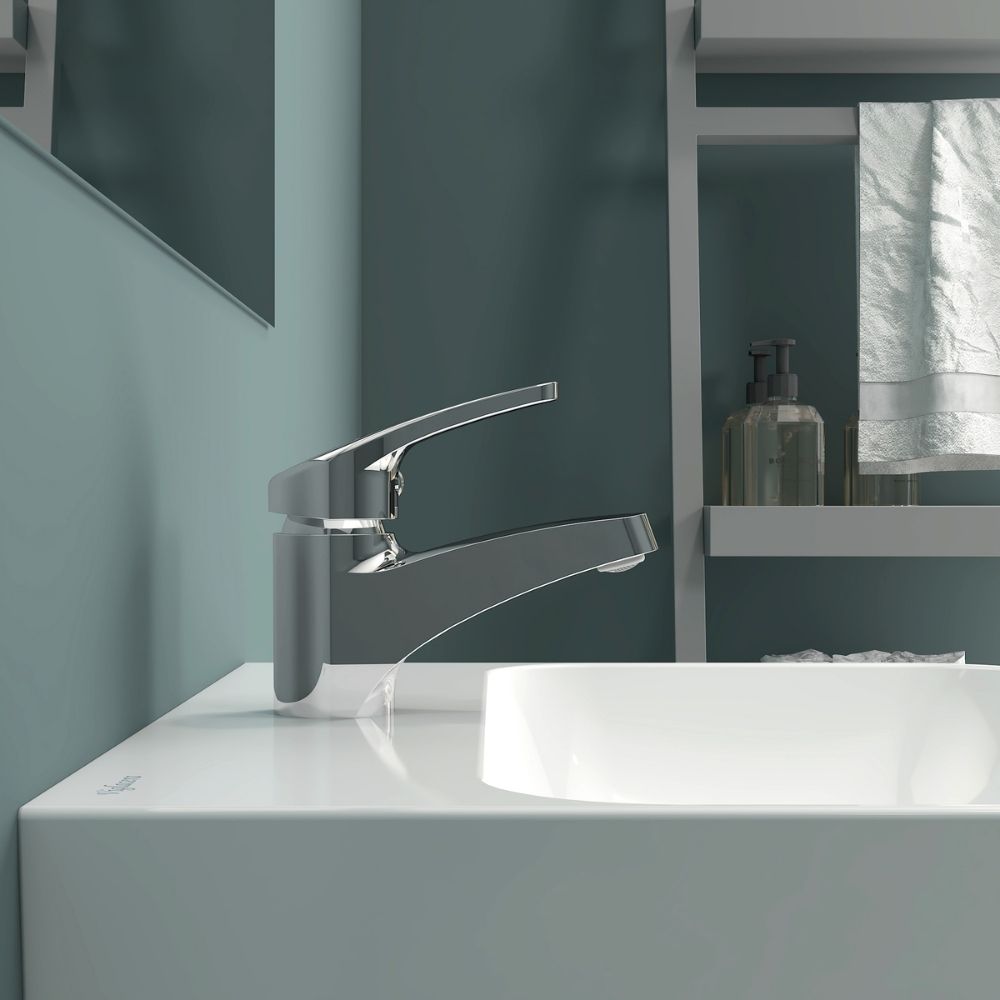 Vòi chậu lavabo nóng lạnh Viglacera VG102 - 5