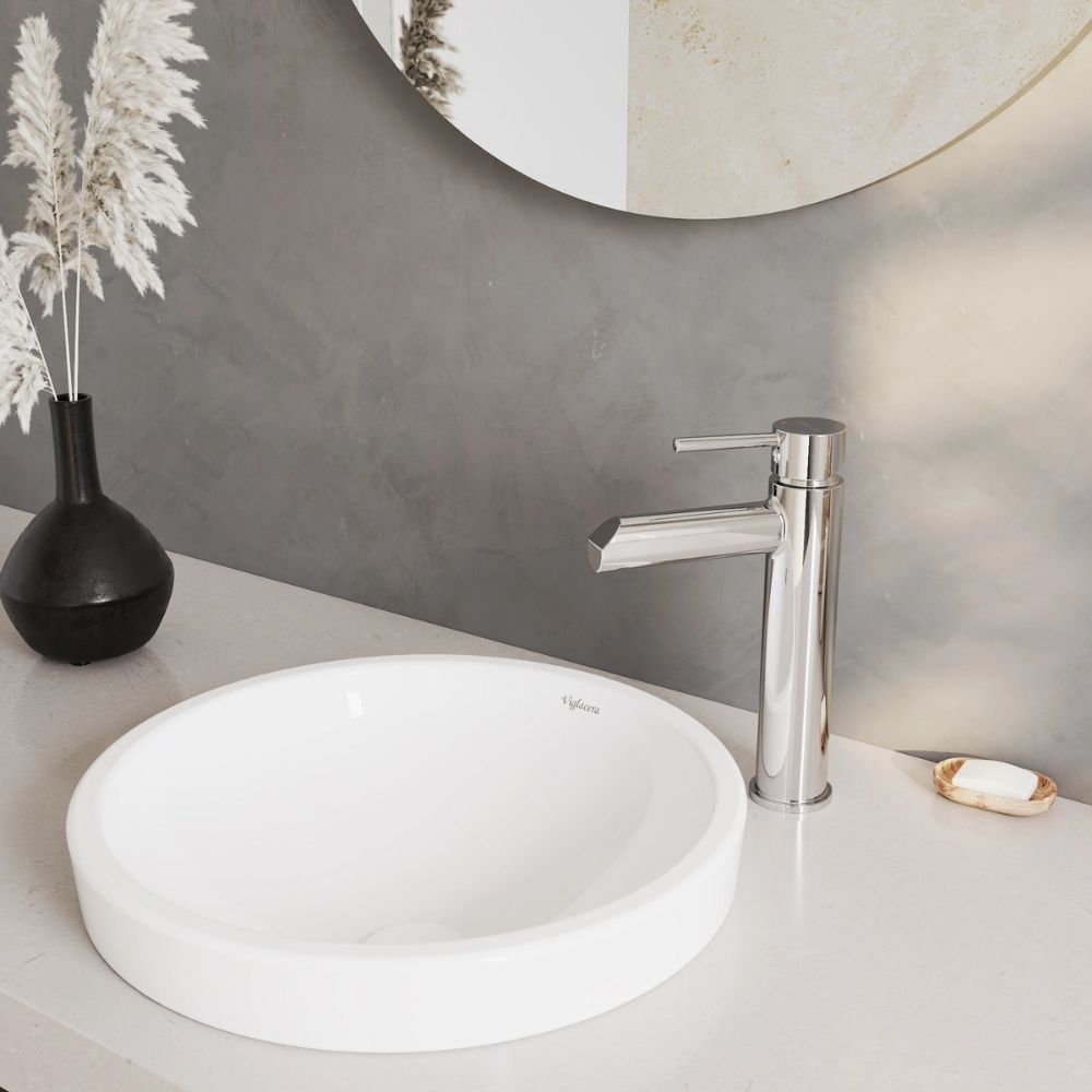 Vòi chậu lavabo nóng lạnh Viglacera VG141.1 - 12
