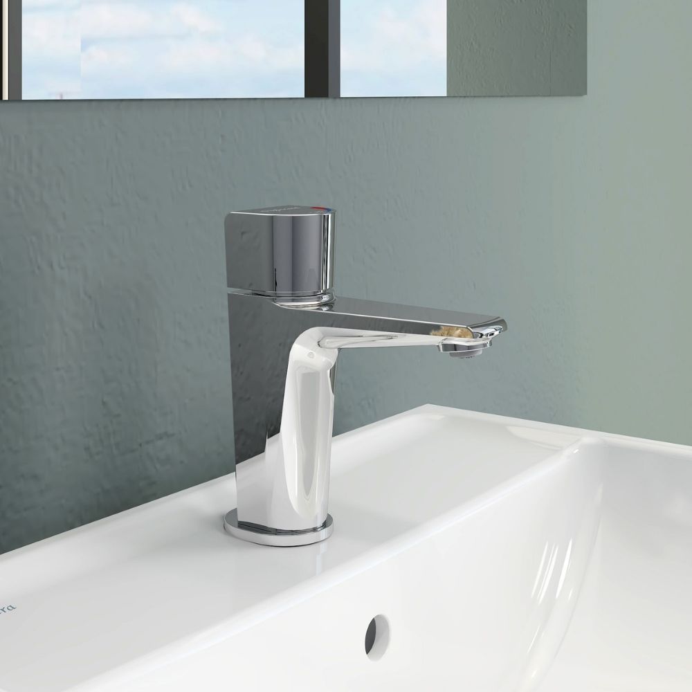 Vòi chậu lavabo nóng lạnh Viglacera VG136 - 9