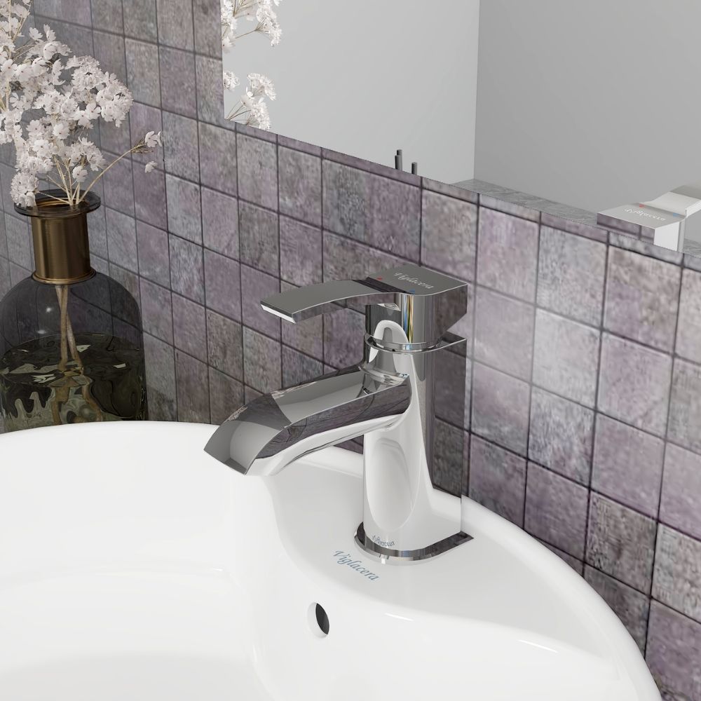 Vòi chậu lavabo nóng lạnh Viglacera VG111 - 11