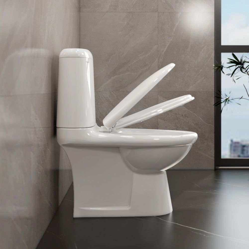 Bồn cầu 2 khối Viglacera VI107 nắp êm - 14