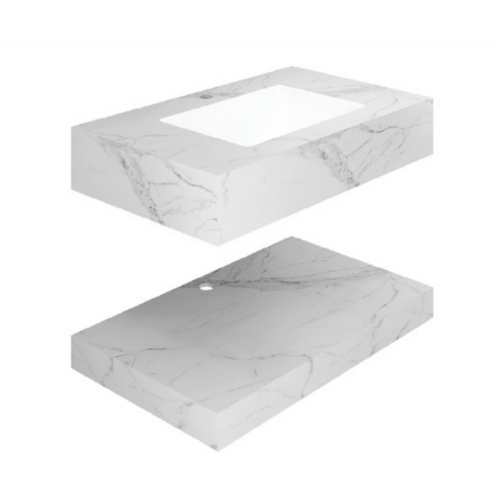 Chậu lavabo âm bàn đá 2 tầng Viglacera PHL-9S01P