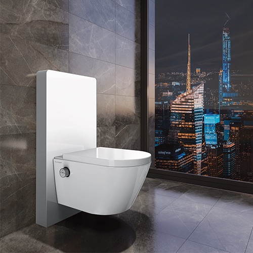 Bồn cầu đặt sàn nắp điện tử G-Smart Viglacera Platinum P.16.321-W - 2