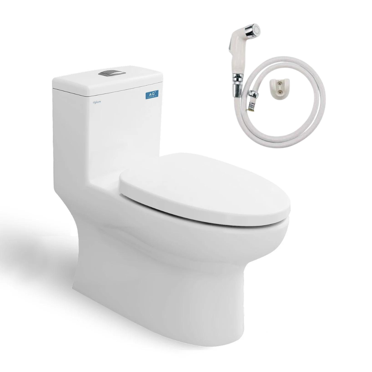 Bồn cầu 1 khối Viglacera V809 nắp êm