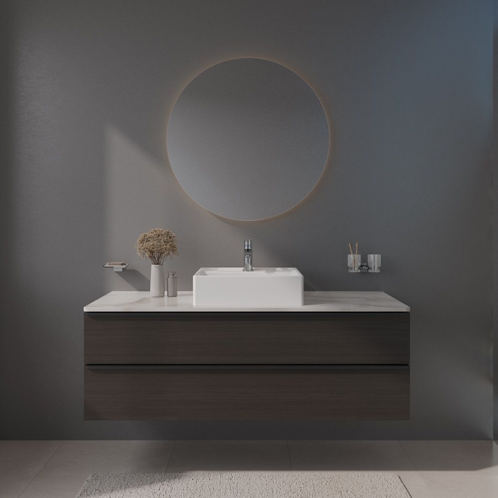 Chậu lavabo đặt bàn Viglacera V42M - 3