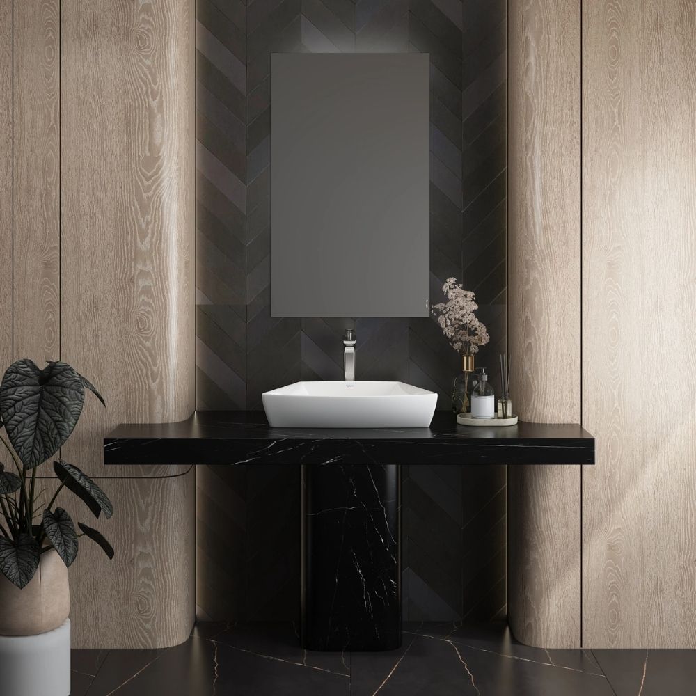 Chậu lavabo đặt bàn Viglacera CD17 - 3
