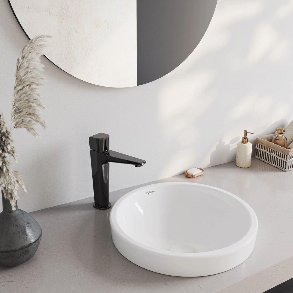 Vòi chậu lavabo nóng lạnh Viglacera VG136.1 - 12