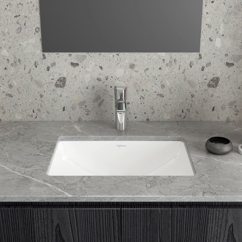 Chậu lavabo âm bàn Viglacera US2 - 5
