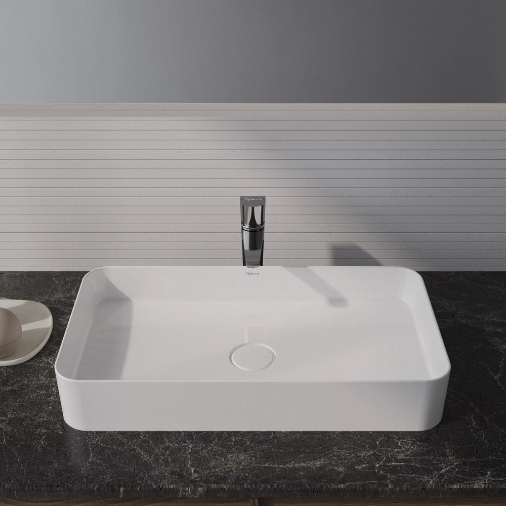 Chậu lavabo đặt bàn Viglacera CM01 - 11