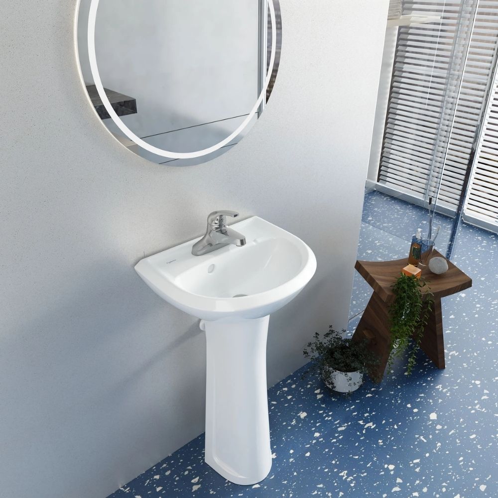 Chậu rửa lavabo treo tường Viglacera VTL3N - 3
