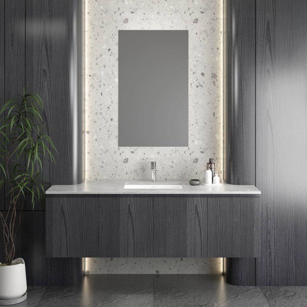 Chậu lavabo âm bàn Viglacera US2 - 3