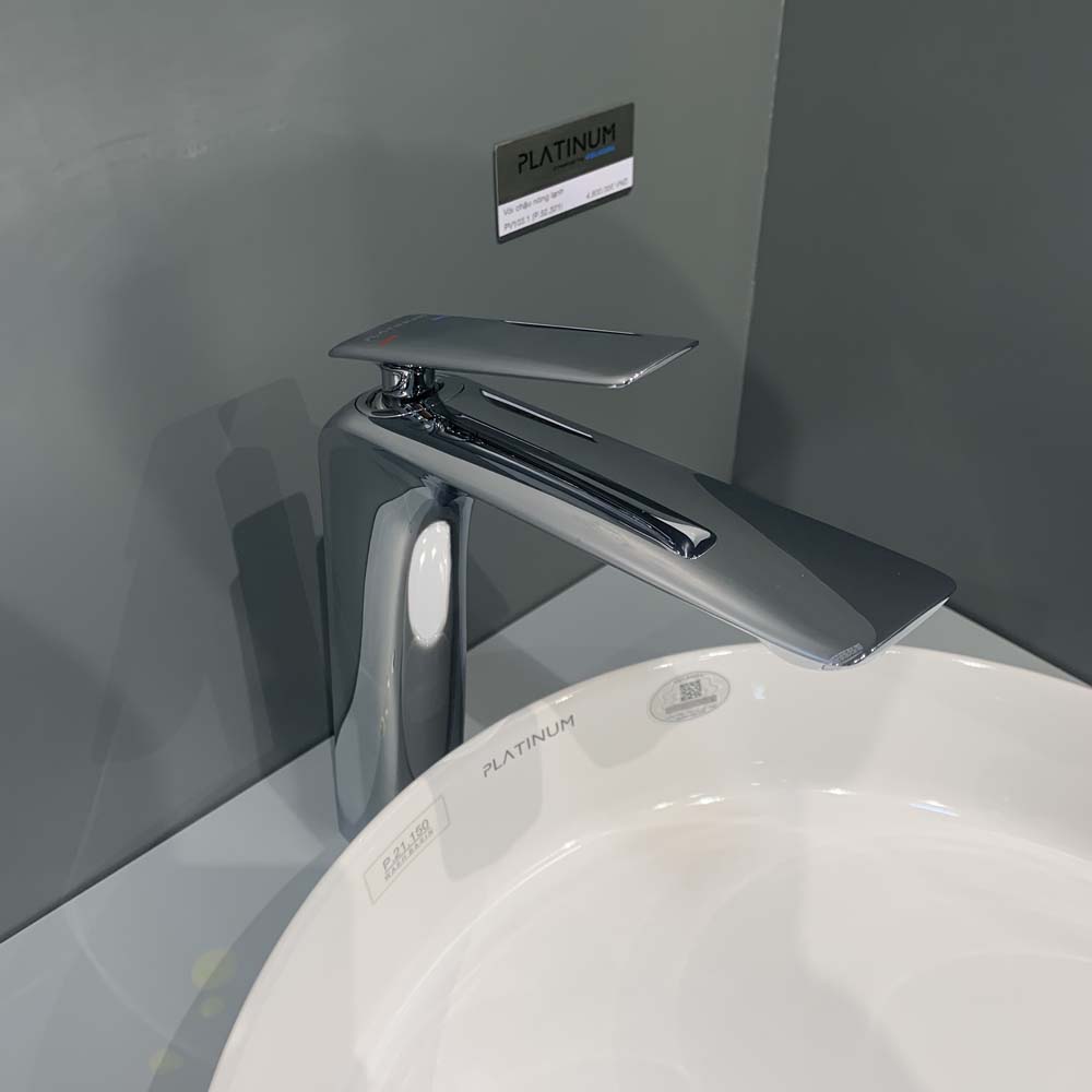 Vòi chậu lavabo nóng lạnh Viglacera Platinum P.52.321 - 5