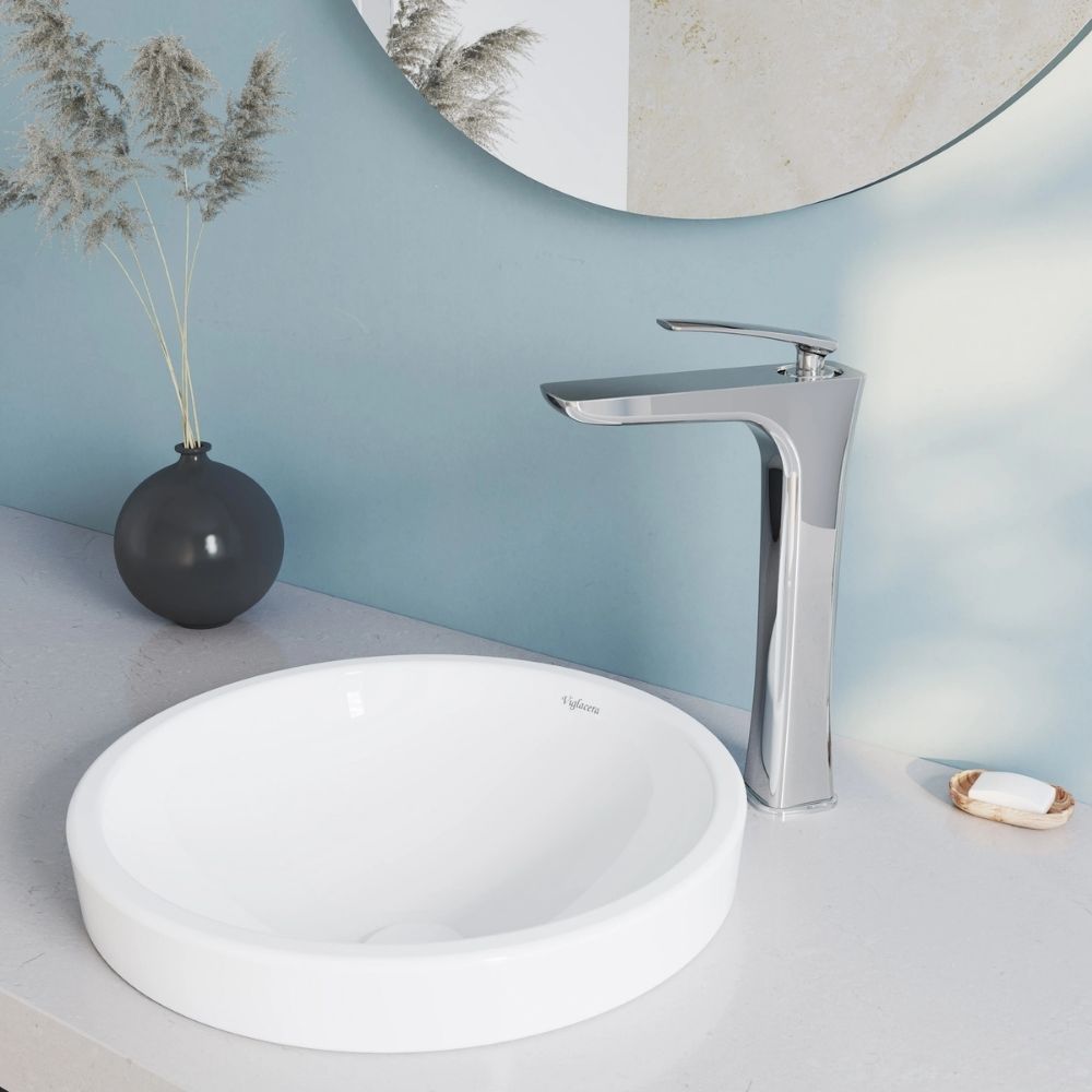 Vòi chậu lavabo nóng lạnh Viglacera VG142.1 - 12