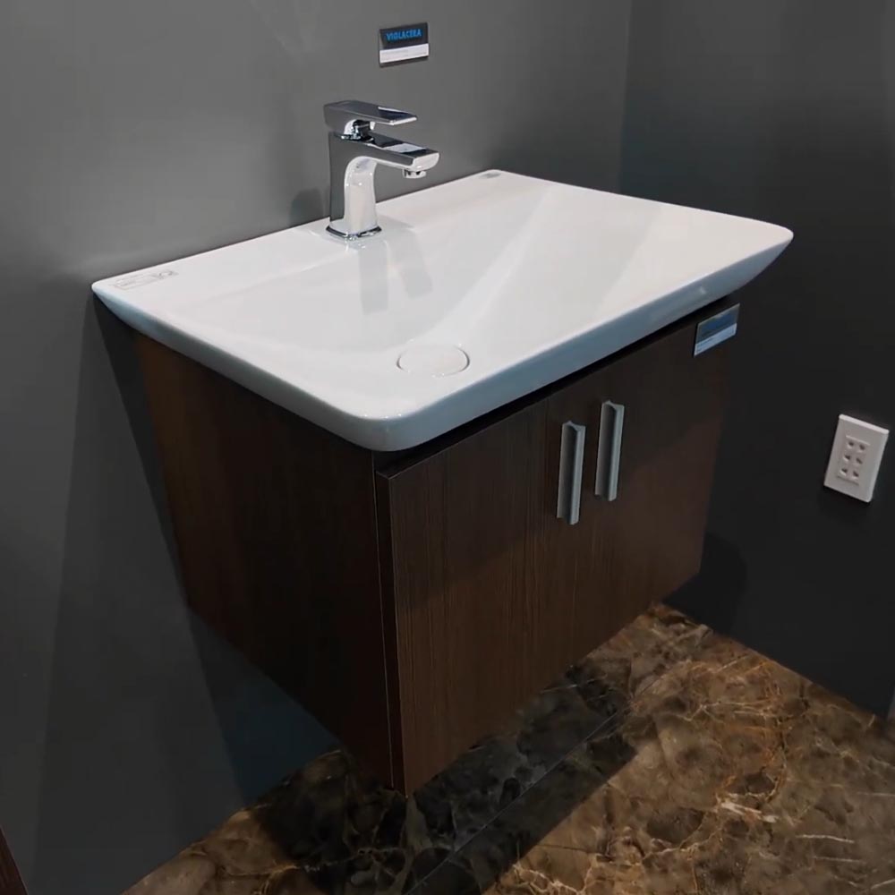 Chậu lavabo đặt bàn Viglacera CB70 - 3