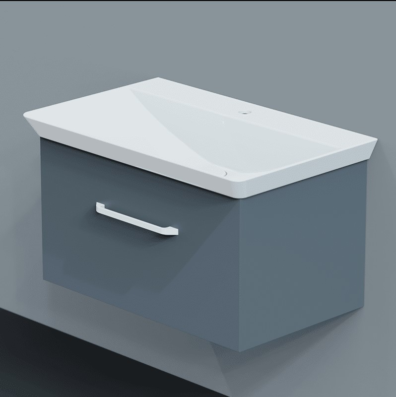 Chậu lavabo đặt bàn Viglacera CB68 - 7